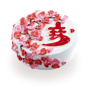 Longevity Floral Cream Cake