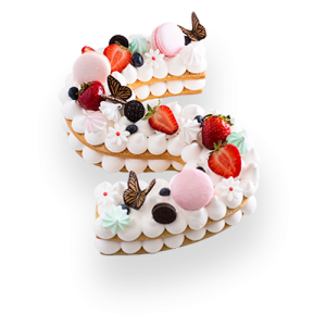 Tart Cake — Alphabet / Number