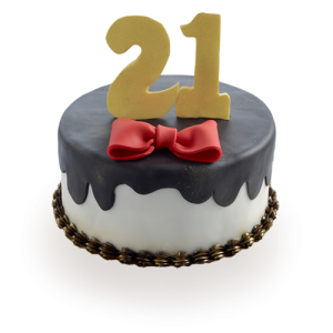Bowtie Birthday Cake