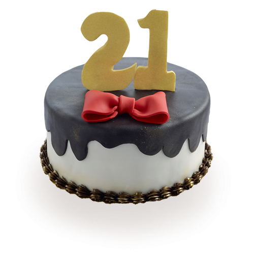 Bowtie Birthday Cake