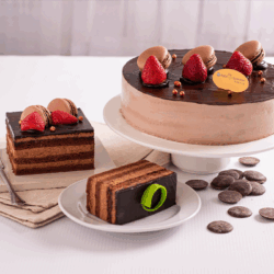 Royal Chocolate Mousse Cake