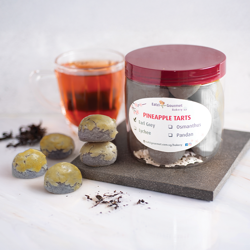 Earl Grey Pineapple Tart