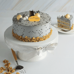 COM - Black Sesame Walnut Cake