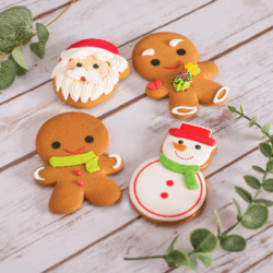<strong style="color:#CC0000;">Decorated Ginger Cookies</strong>
