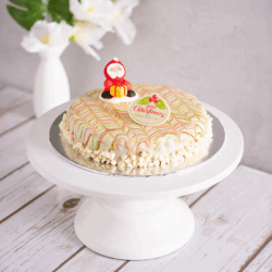 <strong style="color:#CC0000;">White Chocolate Brownie Cake</strong>