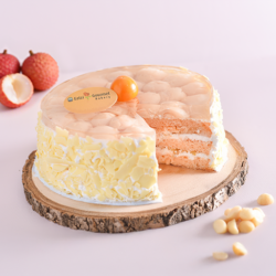 Lychee Mascarpone Cake