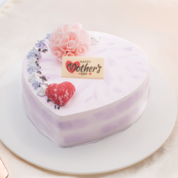 Mom's Lavender Bloom Cake