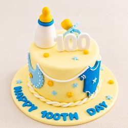 100th Day Celebration Cake