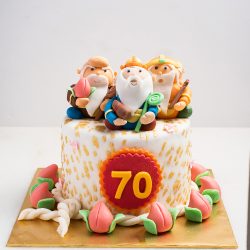 70th Birthday Cake