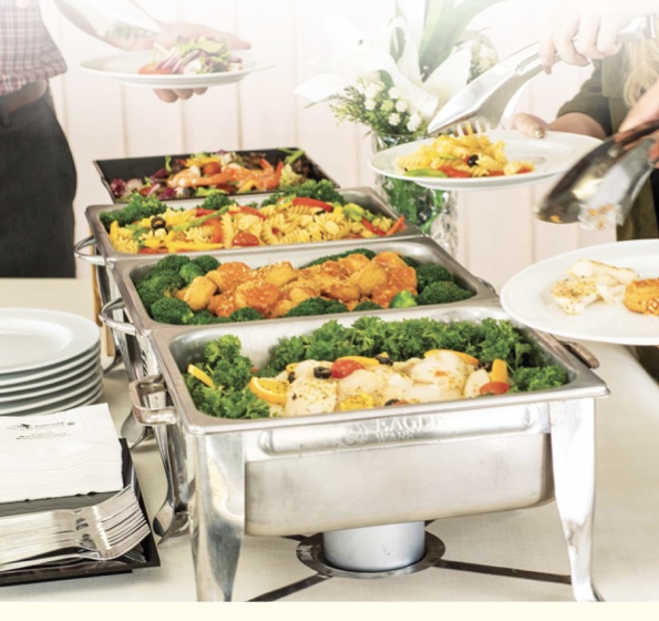 High tea buffet spread
