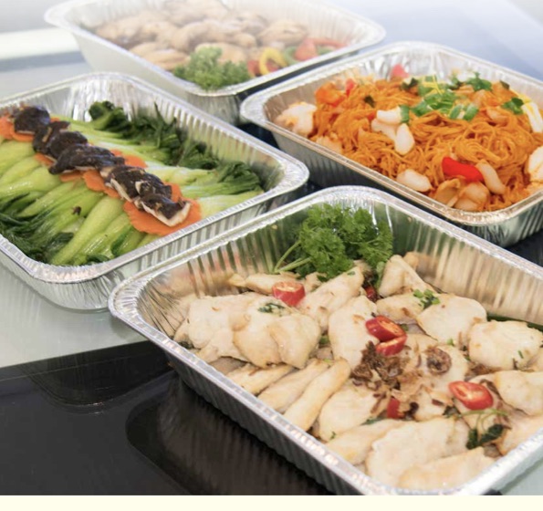 Mini buffet trays for 20 pax
