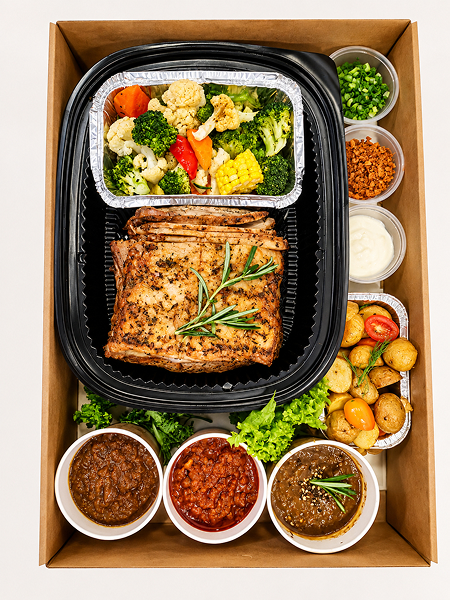 Roast N.Z. Striploin Platter