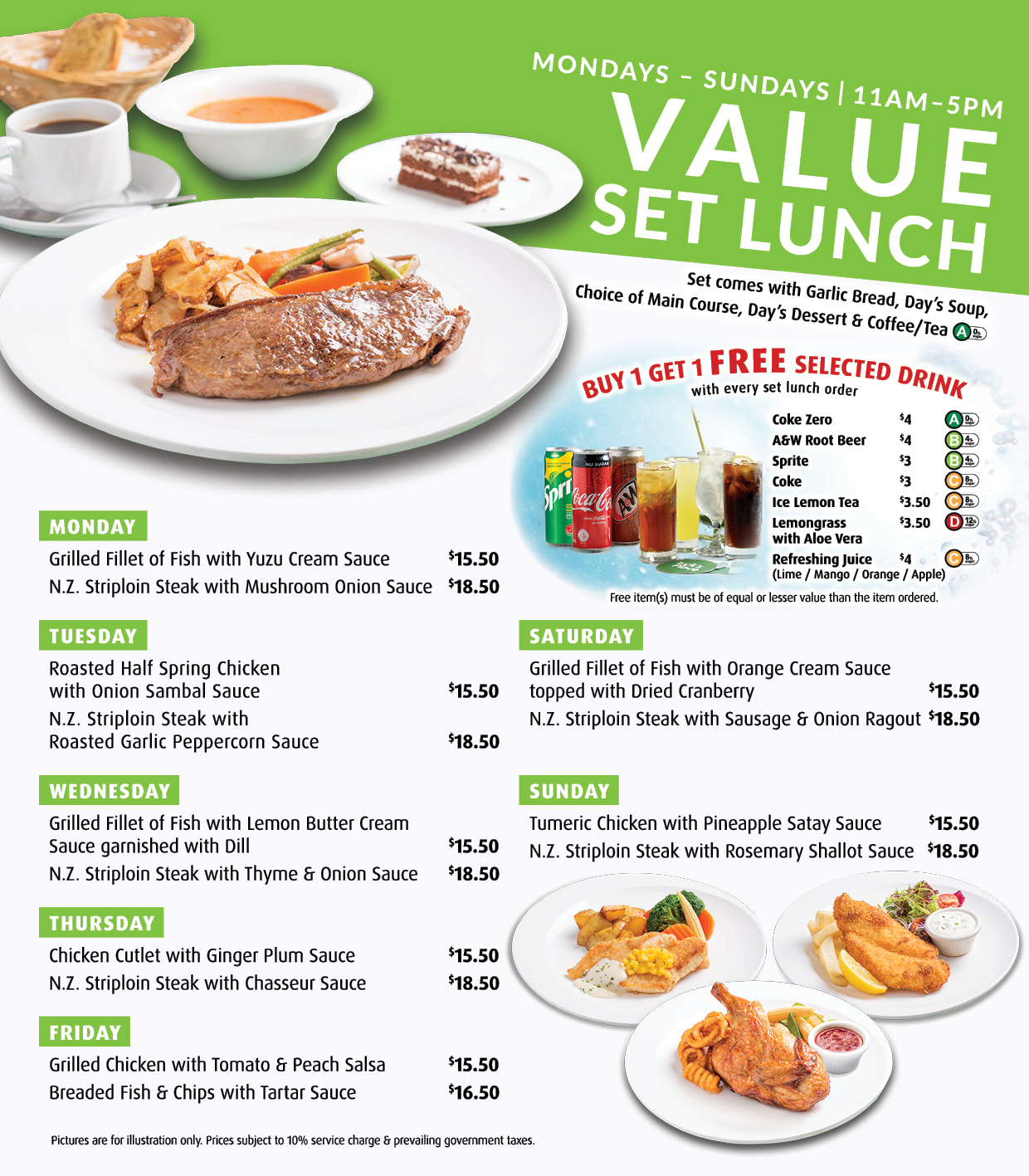 Value Set Lunch