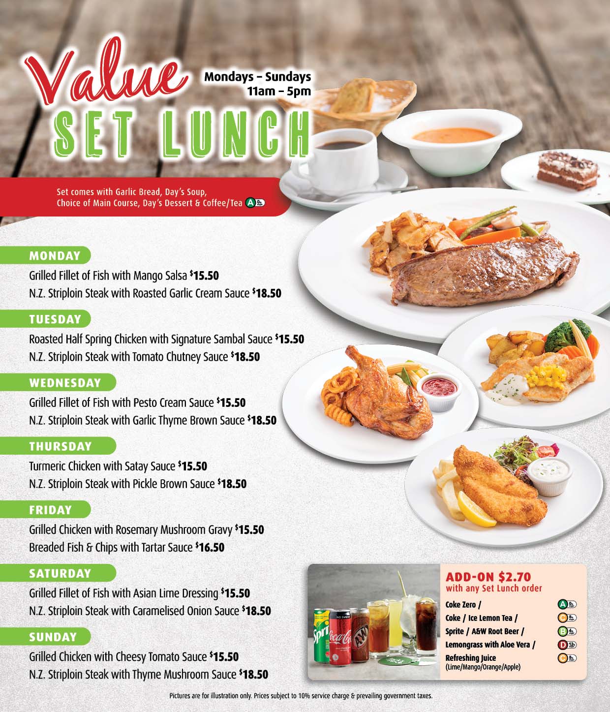 Value Set Lunch